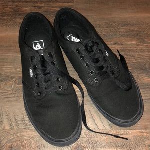 Black Vans